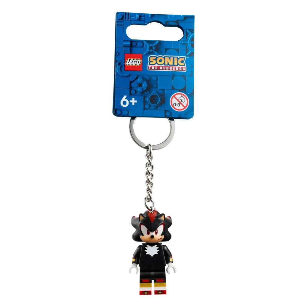 Lego Sonic The Hedgehog Shadow Minifigure Key Chain Keyring 854302