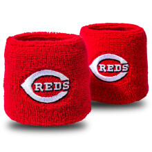 Franklin Sports Boston Red Sox MLB Polsbanden - Teamlogo Zweetbanden voor Kostuums + Uniformen - Paar