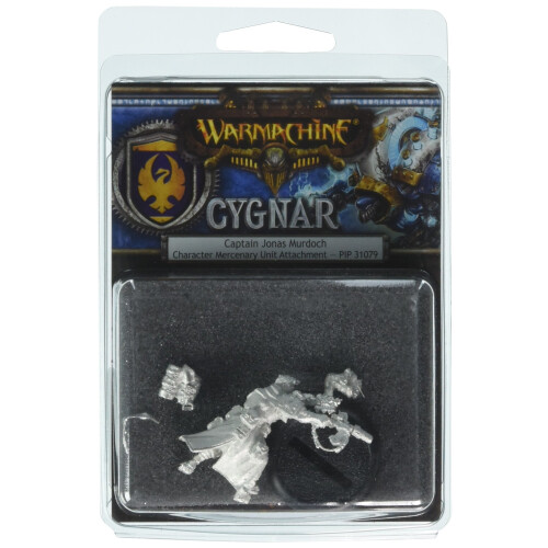 Privateer Press - Cygnar - Kaptajn Jonas Murdoch Model Kit