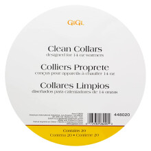 GiGi Clean Collars voor 14-ounce Wax Warmers 20 stuks
