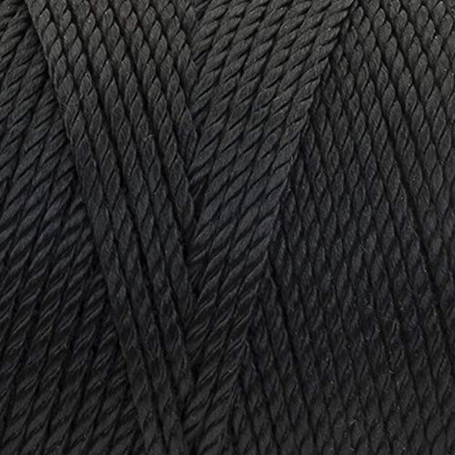Red Heart Nylon Crochet Thread Black 1