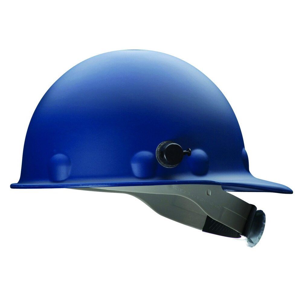 Casque de s   curit        cliquet en fibre de verre Super Eight P2HNQRW71A000 de Honeywell avec QuickLok Bleu Medium