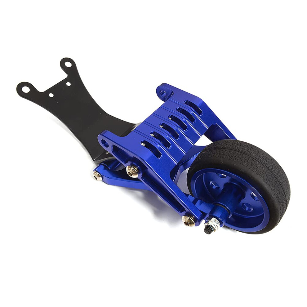 Integy Rc Model T8003BLUE Billet Machinaal Bewerkte Wheelie Bar Voor Traxxas 1/10-image