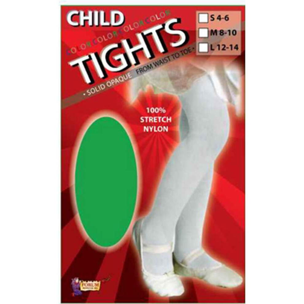 Forum Novelties Child Tights - Green - Medium Accessory