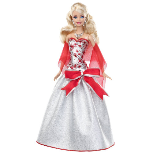 Barbie Boneca de brilho da Barbie Holiday