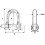 Wichard Self-Locking D Shackle - Diameter 10mm - 13/32"" 2