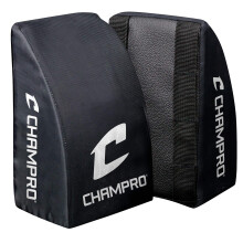 Suporte ao joelho do apanhador de Champro (juventude negra)