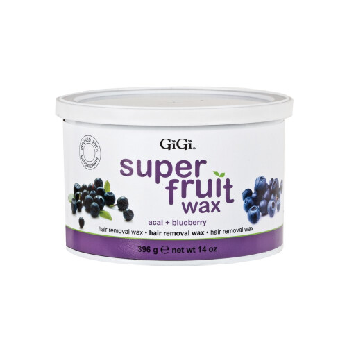 Gigi Super Fruit Wax, Acai με Μύρτιλο, 14 Οζ