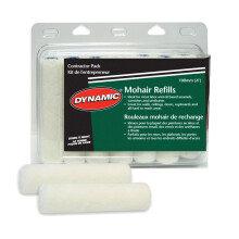 Dynamic HM005400 Mini Mohair Roller Refill, 12-Pack, 10 cm