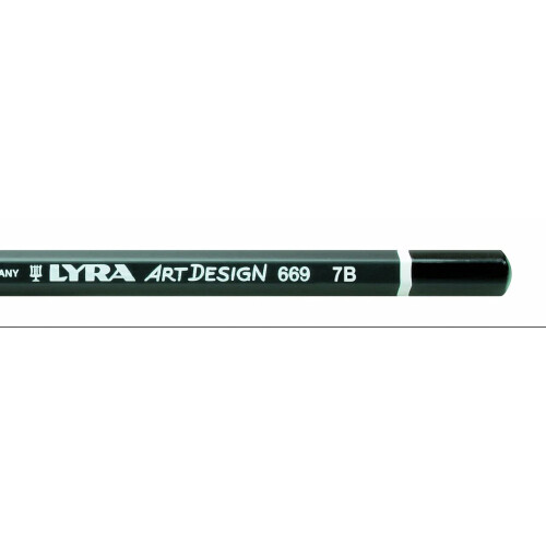 LYRA Rembrandt Μολύβι Σχεδίου, 7B Μύτη, 1 Μολύβι (1110107) 2