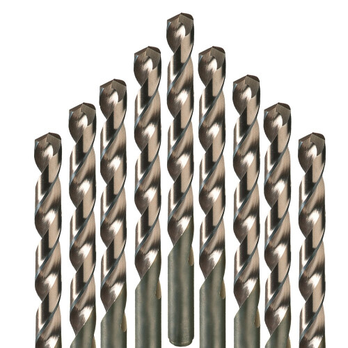 Champion Champion 705C-1/4 Cobalt 1/4-Inch 135 Split Point HSS HD Twist Drill Bits, 12-Pack 1