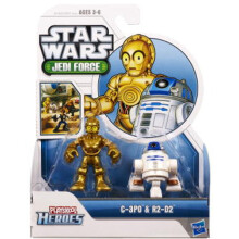 Playskool Heroes Star Wars Jedi Force Figure R2-D2 e C-3PO
