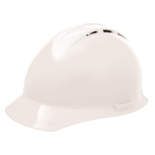 ERB 19451 Americana Vent Cap Style Schutzhelm mit Mega-Ratsche, Wei
