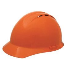 ERB 19455 Americana Vent Cap Style Schutzhelm mit Mega-Ratsche, fluoreszierendes Orange