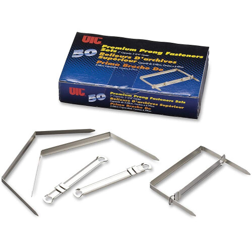 Office Office 99711 Prong Finener de 2 polegadas de prata 2