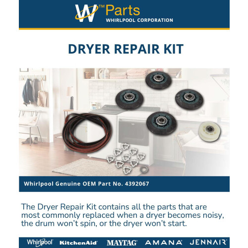 Whirlpool Kit de r   paration Whirlpool 4392067 Version originale 2