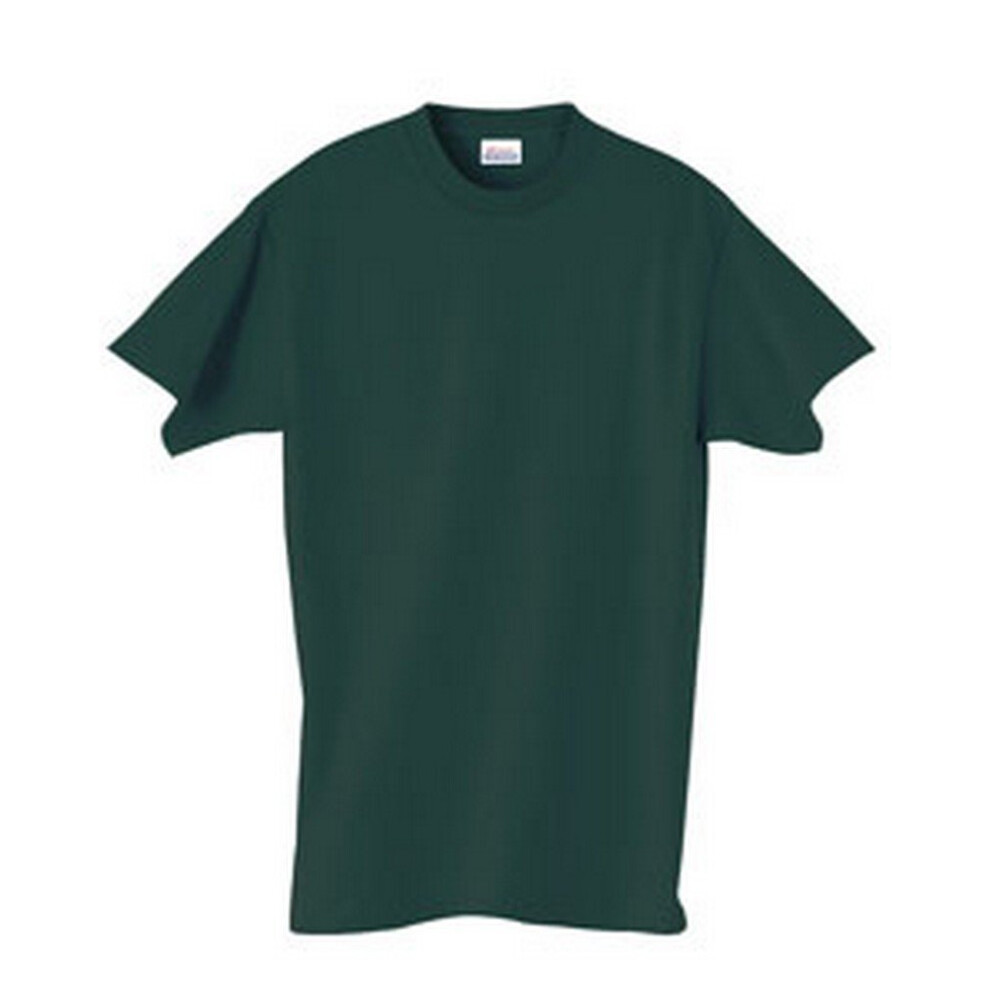 Hanes Tricko S Krtkm Rukvem 5,2 Oz Comfortsoft Bavlnen Tricko 5280 Deep Forest X-Large-image