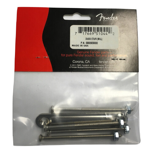 Fender Fender Pure Vintage Chassis Straps  Small  Chrome 2