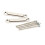 Fender Fender Pure Vintage Chassis Straps  Small  Chrome 1