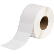 Brady THT-55-402-3 4"" leveys x 2"" korkeus B-402 paperi mattapintainen valkoinen l   mp   siirtotulostettava tarra (3000 rullaa kohden)