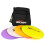 Discraft Deluxe Disc Golf Set (4 Disc and Bag)Models and plastic blend 2