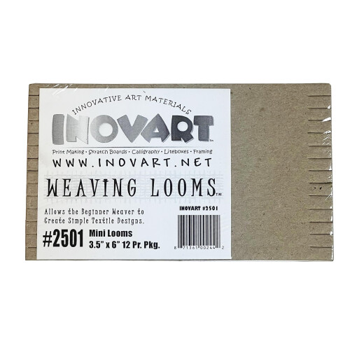 INOVART Μίνι Αργαλειοί Καρτονιού, 3-1/2" x 6" - 12 Τεμάχια 2