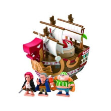 One Piece Chara Bank Shanks Red Force Ship