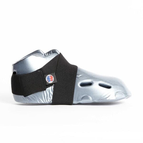 Pro Force Lightning Kicks Sparring Shoes/Footgear - Silver - Size 3-4 2