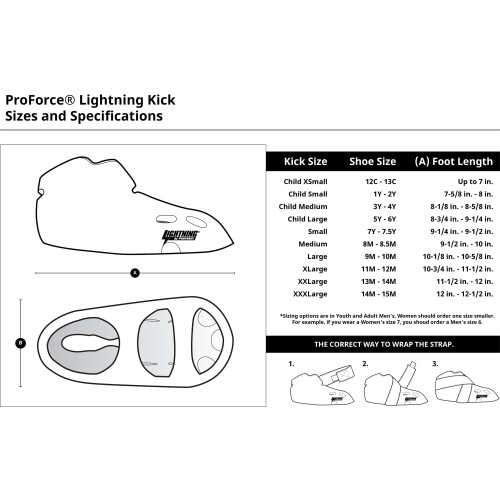 Chaussures d'entra   nement/chaussures Pro Force Lightning Kicks - Blanc - Taille 5-6 | 2