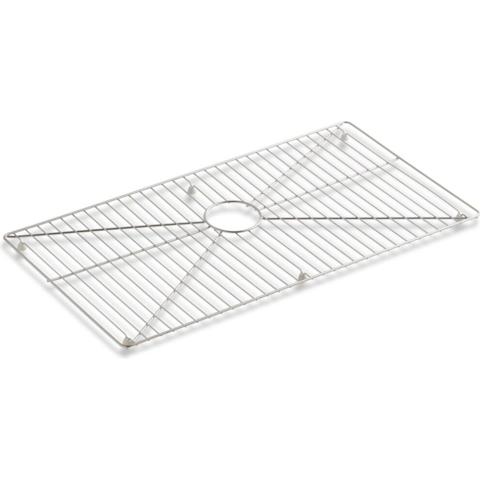 Photos - Tap Hidden Part Kohler Stainless steel sink rack 32"" x 16-11/16"" for 36"" single-bowl apro K-6474-ST 