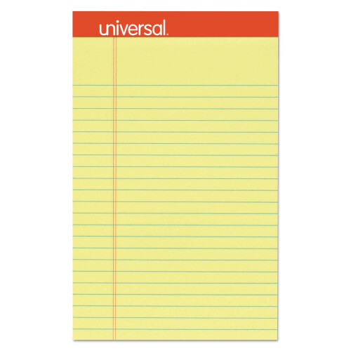 Universal Universal 46200 Παιδικό Τετράδιο Μικρού Σχήματος, 5 x 8, Κίτρινο, 50 Φύλλα, Δώδεκα