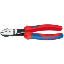 KNIPEX Vysoko cinn diagon lny rezac n s pru inou, cerven a modr