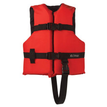 Chaleco salvavidas rojo para ni os de 30 a 50 libras Onyx 10300010000112