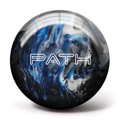Palla da bowling Pyramid Path (blu/nero/bianco, 13 libbre)