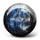 Palla da bowling Pyramid Path (blu/nero/bianco 11 libbre) 1