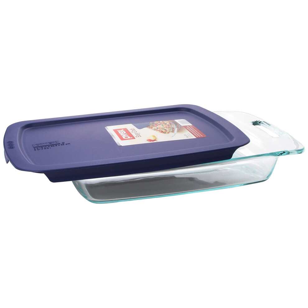 Pyrex Easy Grab 3-Quart Oblong Baking Dish
