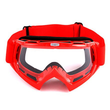 Okuliare WOW Motokros, ATV, Dirt Bike, Ly e, Snowboard, MX, Cerven