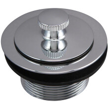 Plumb Pak K62-3PC Lift & Turn gruppo di sostituzione dello scarico della vasca con filtro cromato lucido