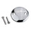 Plumb Pak K826-11PC Καπάκι Υδρορροής Μπανιέρας Διπλής Τρύπας, Πολυτελές Χρώμιο 1