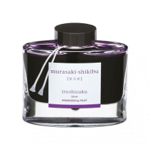 Pilot Iroshizuku Pluma Estilogrfica50ML Botella de Tinta Murasaki-Shikibu Lady Murasaki Shikibu (Morado) (Japn Importacin)