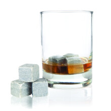 Viski Glacier Rocks Whisky Stones S?t Bourbon Rocks Cocktails og Liquor Stones Chilling Stones til drinks Whisky tilbeh?r 6 stk.