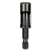 Diamond Tile Black Oxide Drill Bit Porcelain 12 Dia