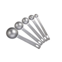 MIU France Stainless Steel Set of 5 Measuring Spoons