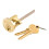 Segal SE 66007 Diecast Key Lock Cylinder  Brass (Single Pack) 1
