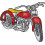 C&D Visionary Application Vintage Red Bike Patch 1