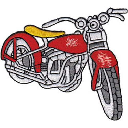 C&D Visionary Application Vintage Red Bike Patch