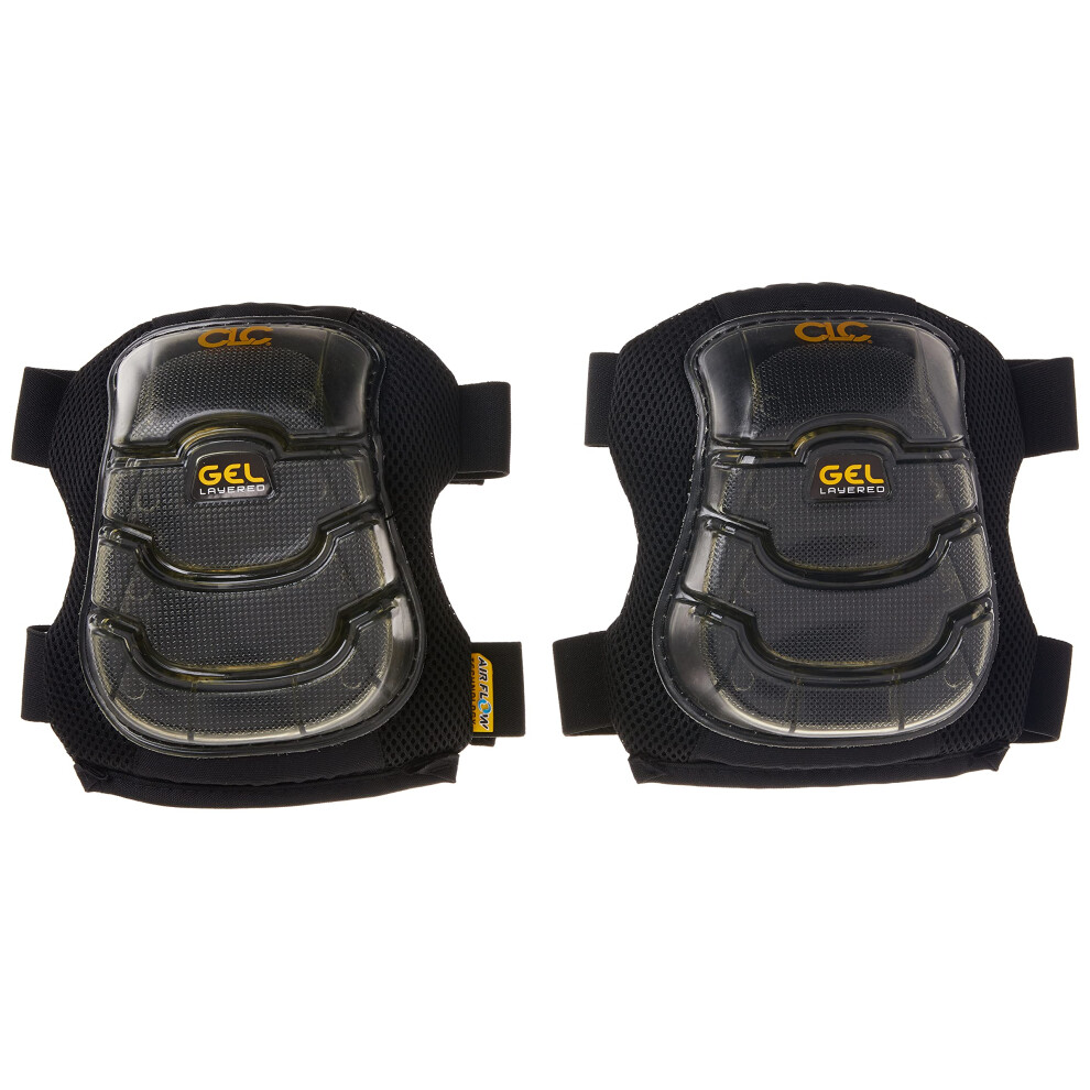 Clc Custom Leathercraft 367 Airflow Gel Kneepads Black 012300697453