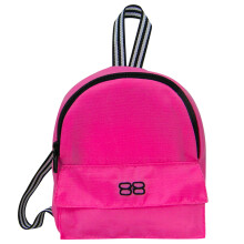 Sophia's Rucksack in Puppengre mit Reiverschluss und Vordertasche fr 18-Zoll-Puppen in Pink