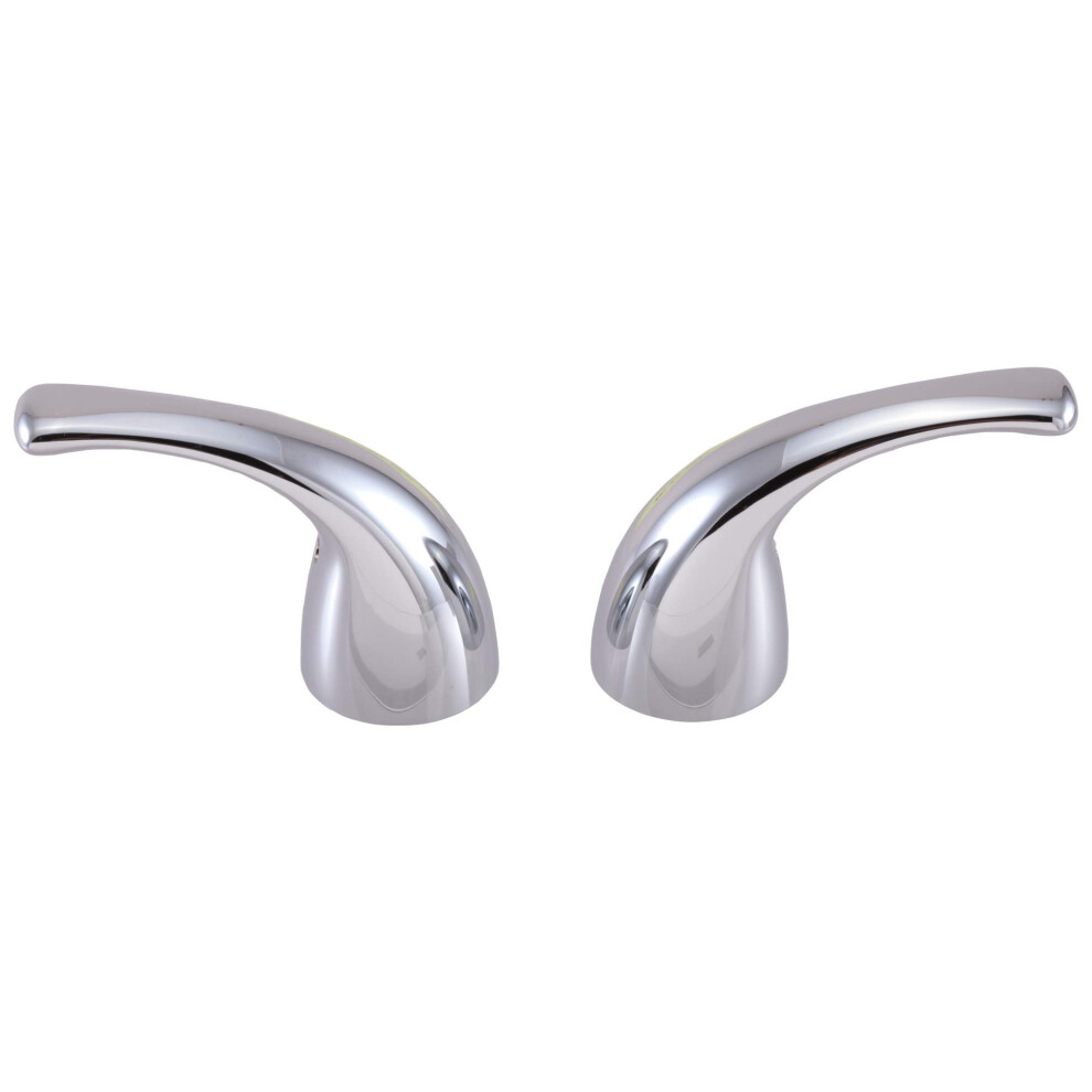 Photos - Tap Delta Faucet RP70198 Two Metal Lever Handle Kit Chrome