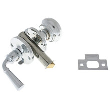 IDHBA idh by St. Simons 21250-026 Premium Solid Brass Storm Screen Door Latch, 1 Count, Polished Chrome